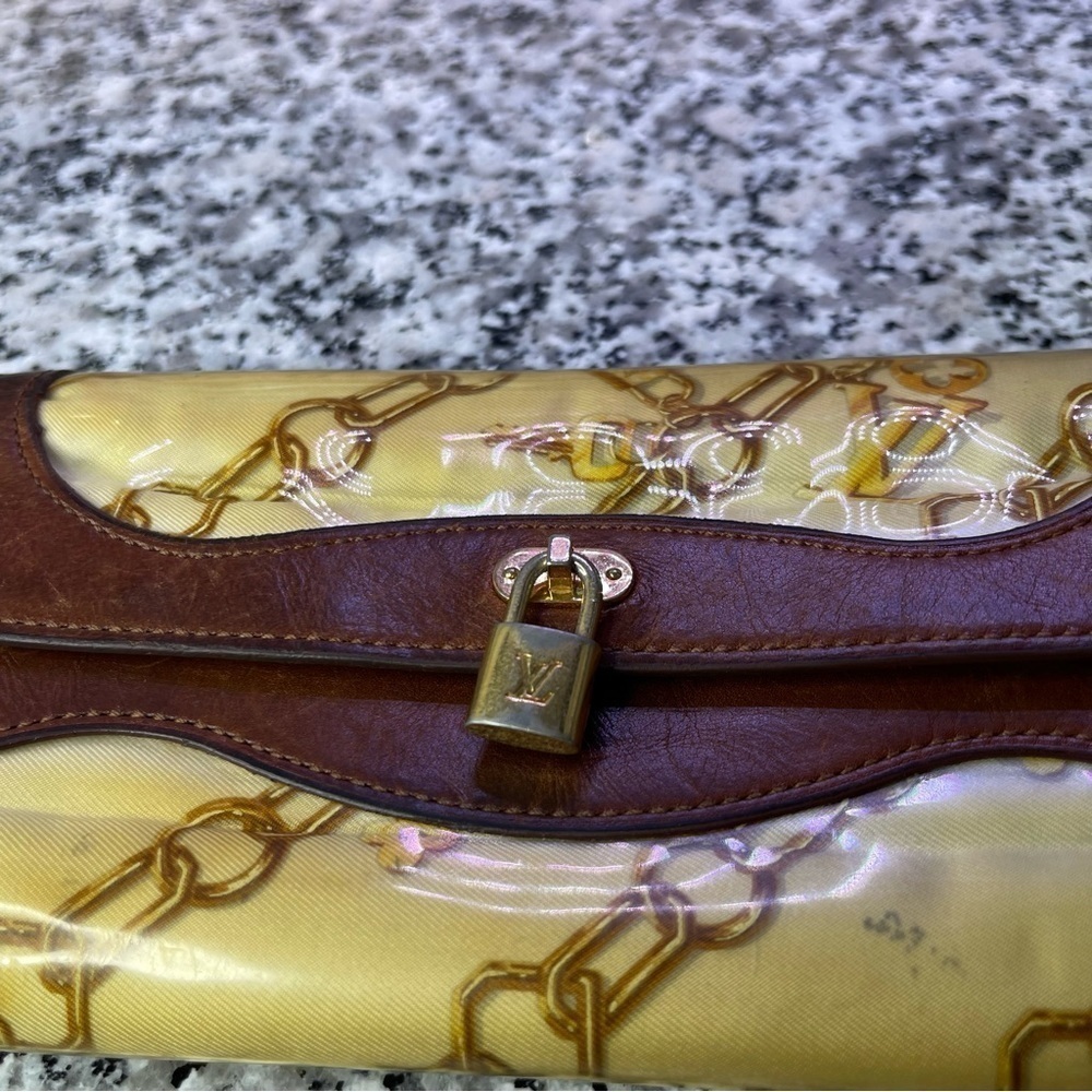Louis Vuitton | RARE Vintage 2006 Marc Jacob Limited Edition Silk Vinyl Leather
